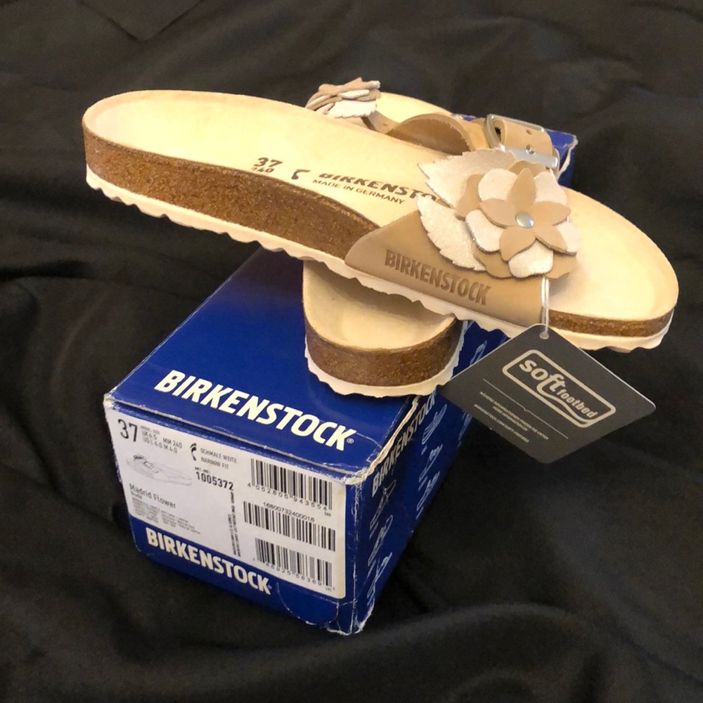 New Birkenstock sandals